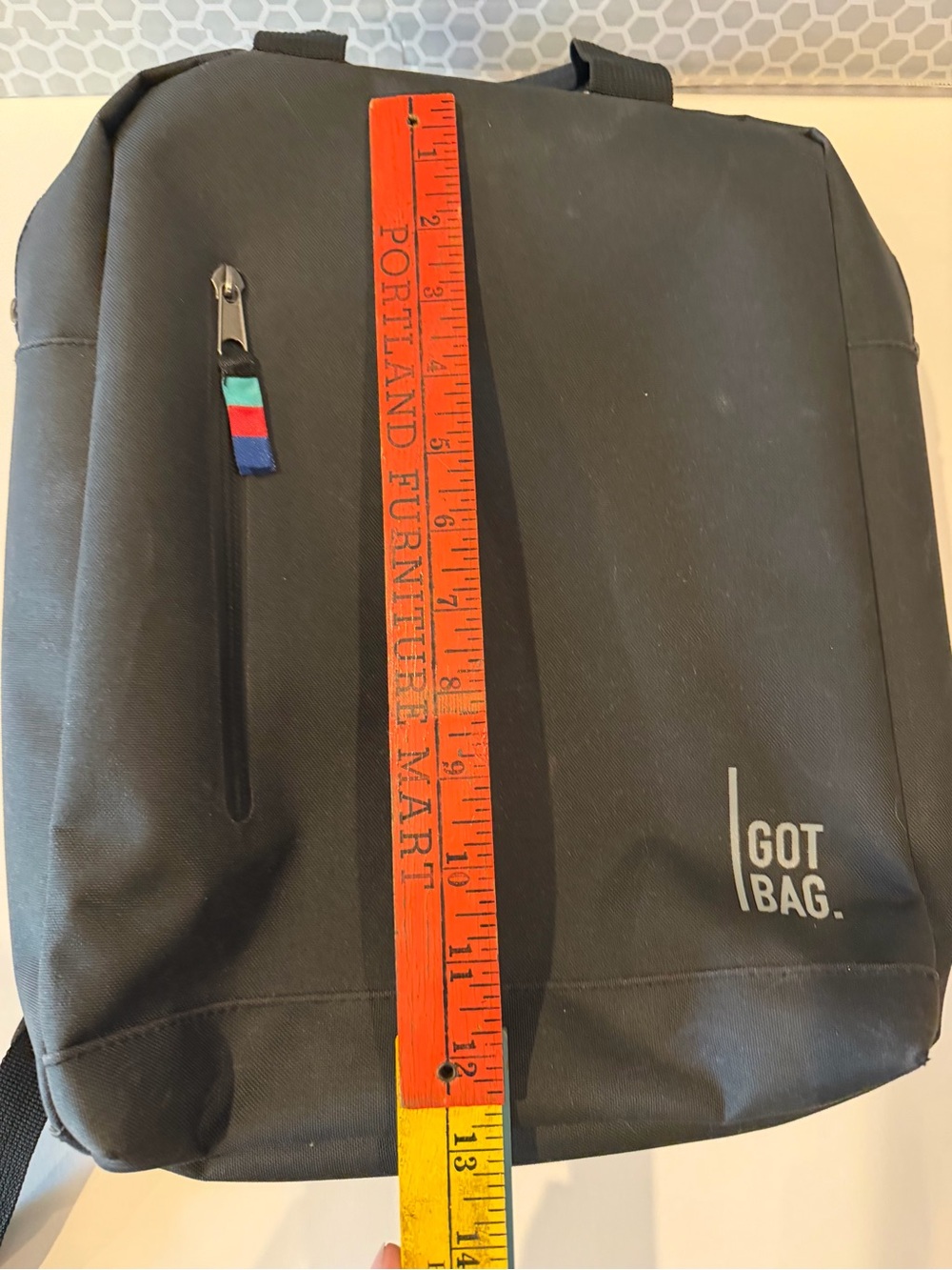 Black Everyday Backpack - Picture 4 of 6